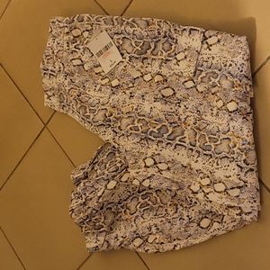 Snake Print joggers
